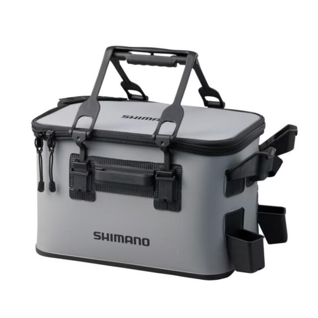 シマノ(SHIMANO) BK-021W ロッドレスト タックルバッグ グレー 27L