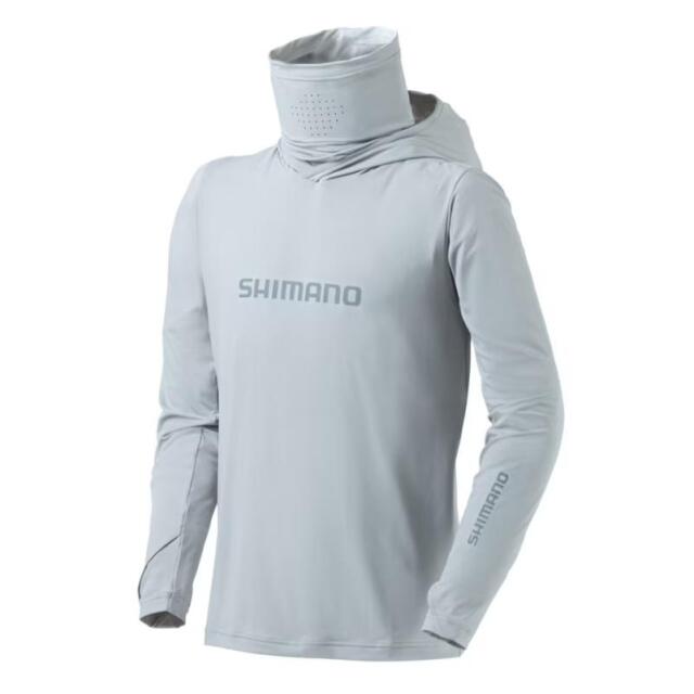 シマノ(SHIMANO) 　SH-060Y サンプロテクション フーディーシャツ スカイグレー