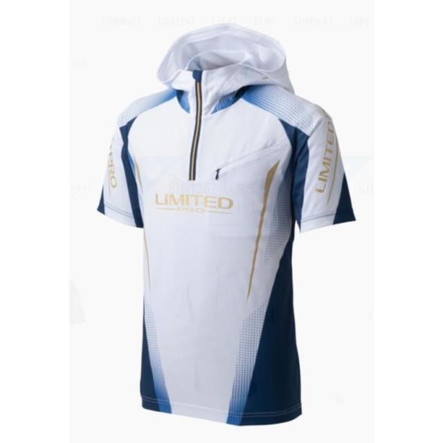 シマノ(SHIMANO) SH-126Z リミテッドプロ ショートスリーブフーディ リミテッドブルー