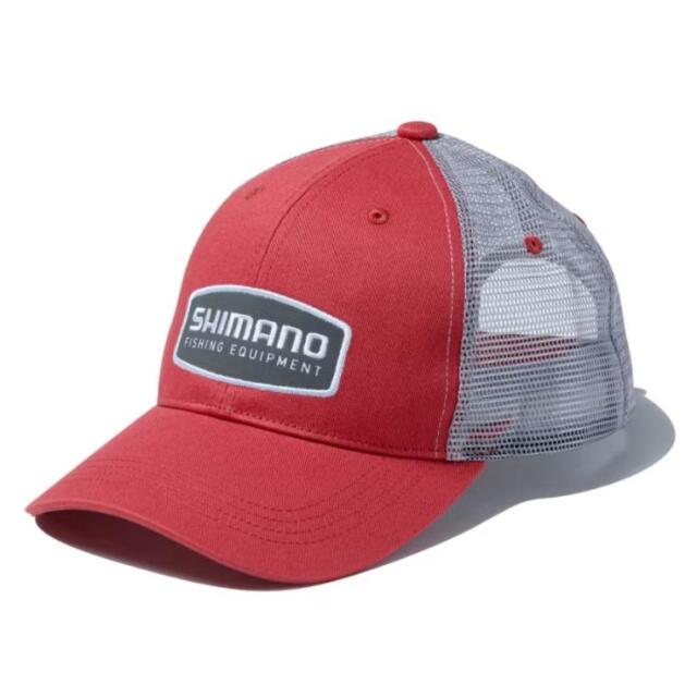 シマノ(SHIMANO) CA-081Z　ワッペン ハーフメッシュキャップ　