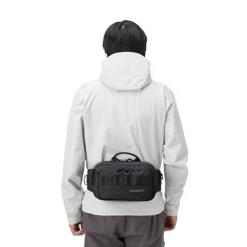 シマノ(SHIMANO)ヒップバッグ　ブラック　M