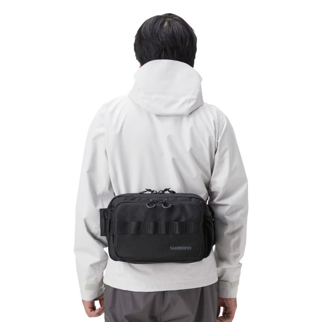 シマノ(SHIMANO)ヒップバッグ　ブラック　M