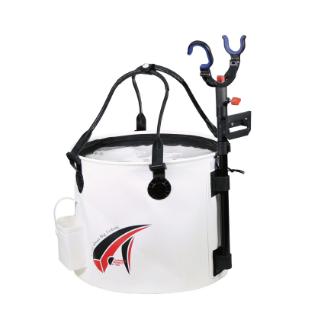 タカ産業　208-丸II 竿立付活アジブクバケツII 30cm