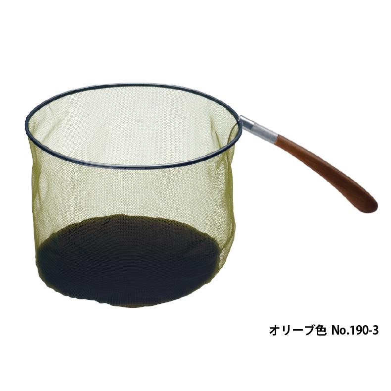 昌栄 190-3 あゆ38 モノフィラ縫製2.5mm目 袋付オリーブ色