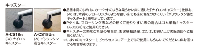 INSPINE キャスター