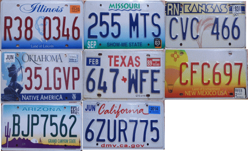 【送料無料】 ルート66コレクションプレートセット-2