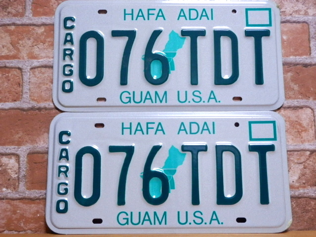 ＵＳＥＤペアプレート　グアム