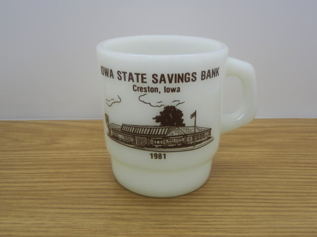 ファイヤーキング　IOWA STATE SAVINGS BANK　マグ