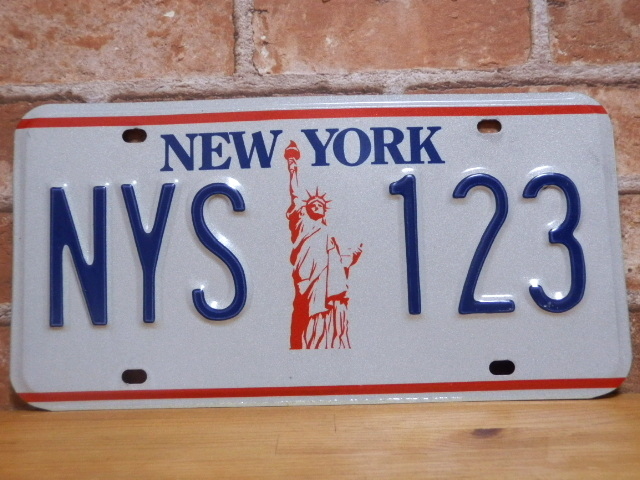 USEDサンプルプレート  ニューヨーク　NY