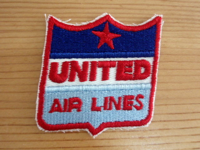 UNITED AIR LINES　ワッペン　ユナイテッド　エアライン