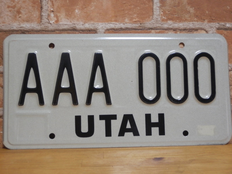 USEDサンプルプレート　 ユタ　UＴ