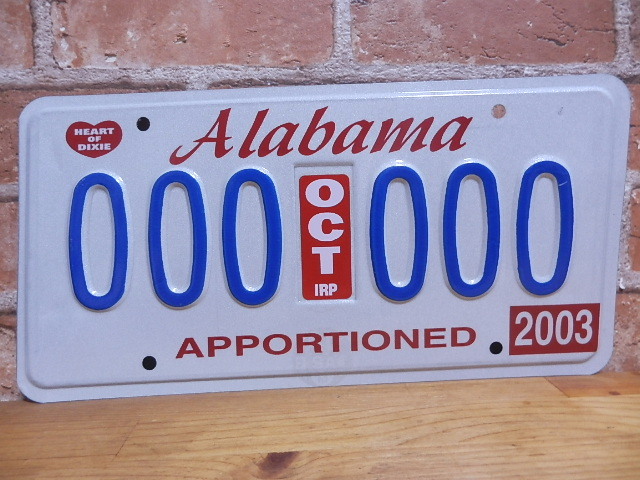 USEDサンプルプ レート　アラバマ　ＡＬ