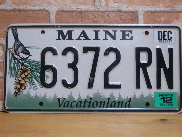 USEDナンバープレート　メイン　ＭＥ