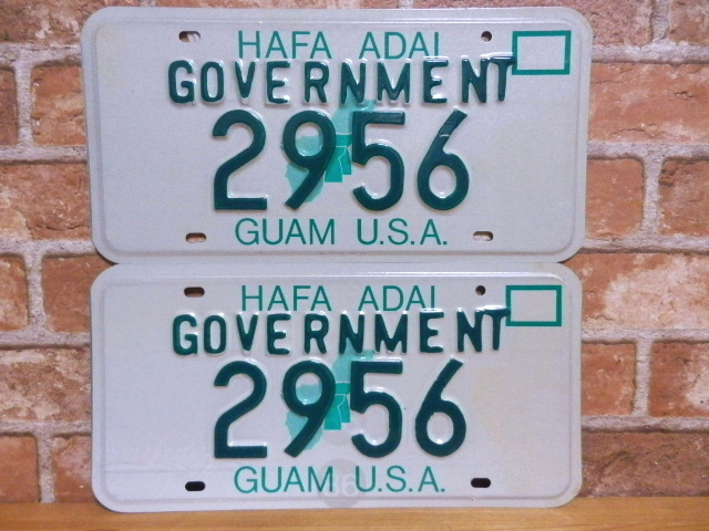 ＵＳＥＤペアプレート　グアム