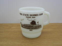 ファイヤーキング　IOWA STATE SAVINGS BANK　マグ
