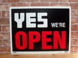 OPEN /CLOSED　オープンサイン