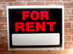 ビジネスサイン FOR 　RENT