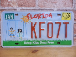 USEDナンバープレート　フロリダ　FL