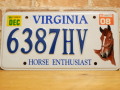 USEDナンバープレート　バ－ジニア　ＶＡ