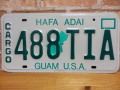 ＵＳＥＤナンバープレート　グアム