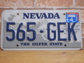 USEDナンバープレート　ネバダ　ＮＶ