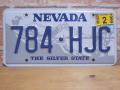 USEDナンバープレート　ネバダ　ＮＶ