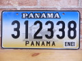 USEDナンバープレート　パナマ