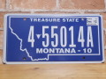 USEDナンバープレート 　モンタナ　ＭＴ