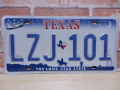 USEDナンバープレート　テキサス　ＴＸ