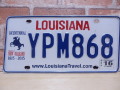 USEDナンバープレート　ルイジアナ　ＬＡ