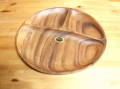 Hawaian　Wooden　Plate  3Separate　