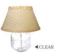 Glasse Bottle Lamp Clear