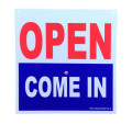 プラスチックサインボード/OPEN COME IN
