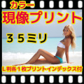 ３５ミリフィルム　現像 + L版各1枚プリント+インデックス（現像済みからでも可能）