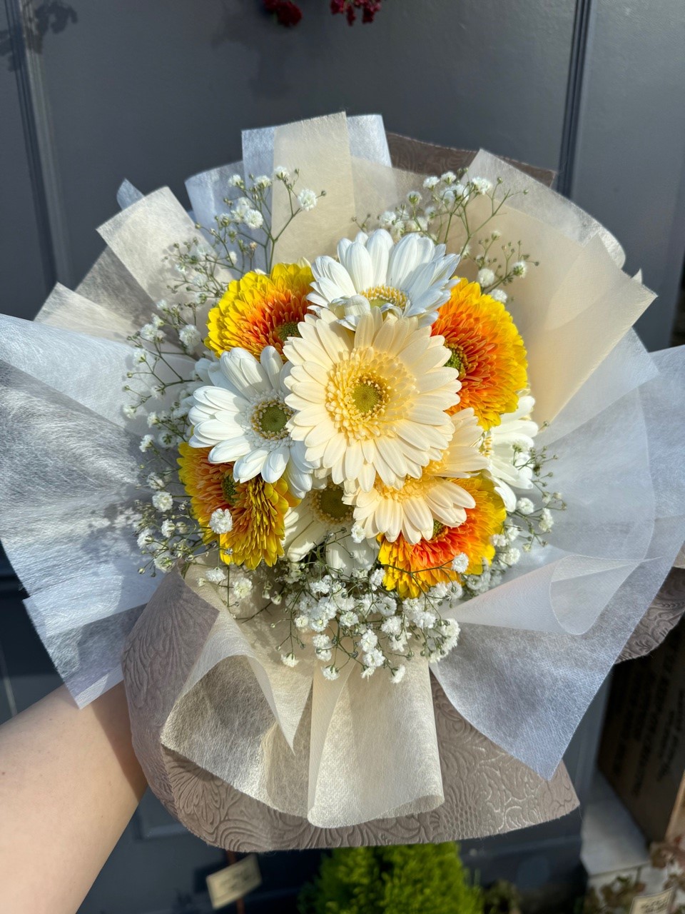 花束　ブーケタイプ