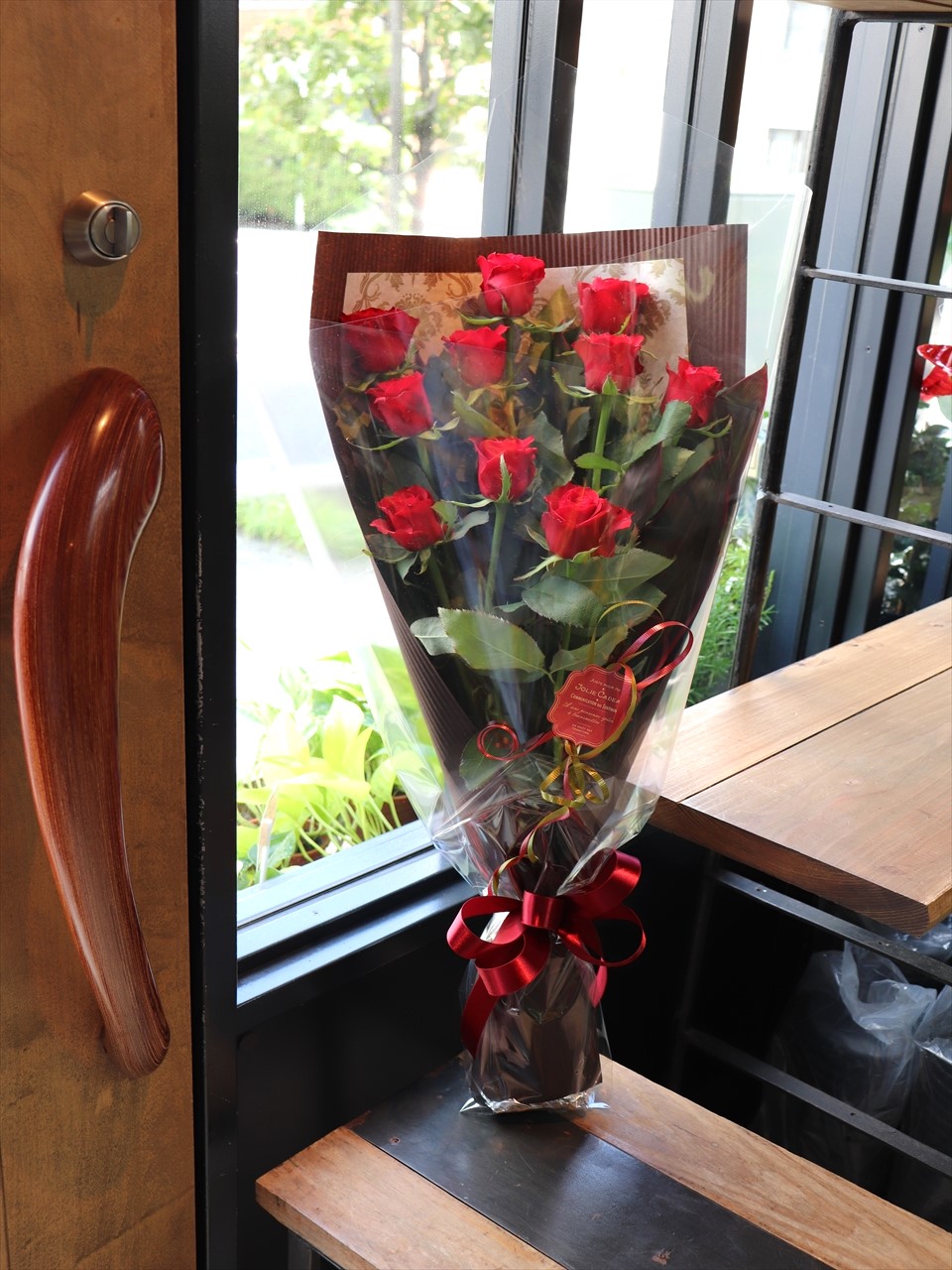 バラの花束　赤　スタンダード
