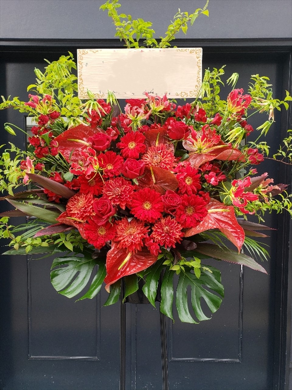 イメージカラースタンド花1段【さいたま市限定】