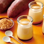 01008 北海道さつまいもきな粉プリン（冷凍）