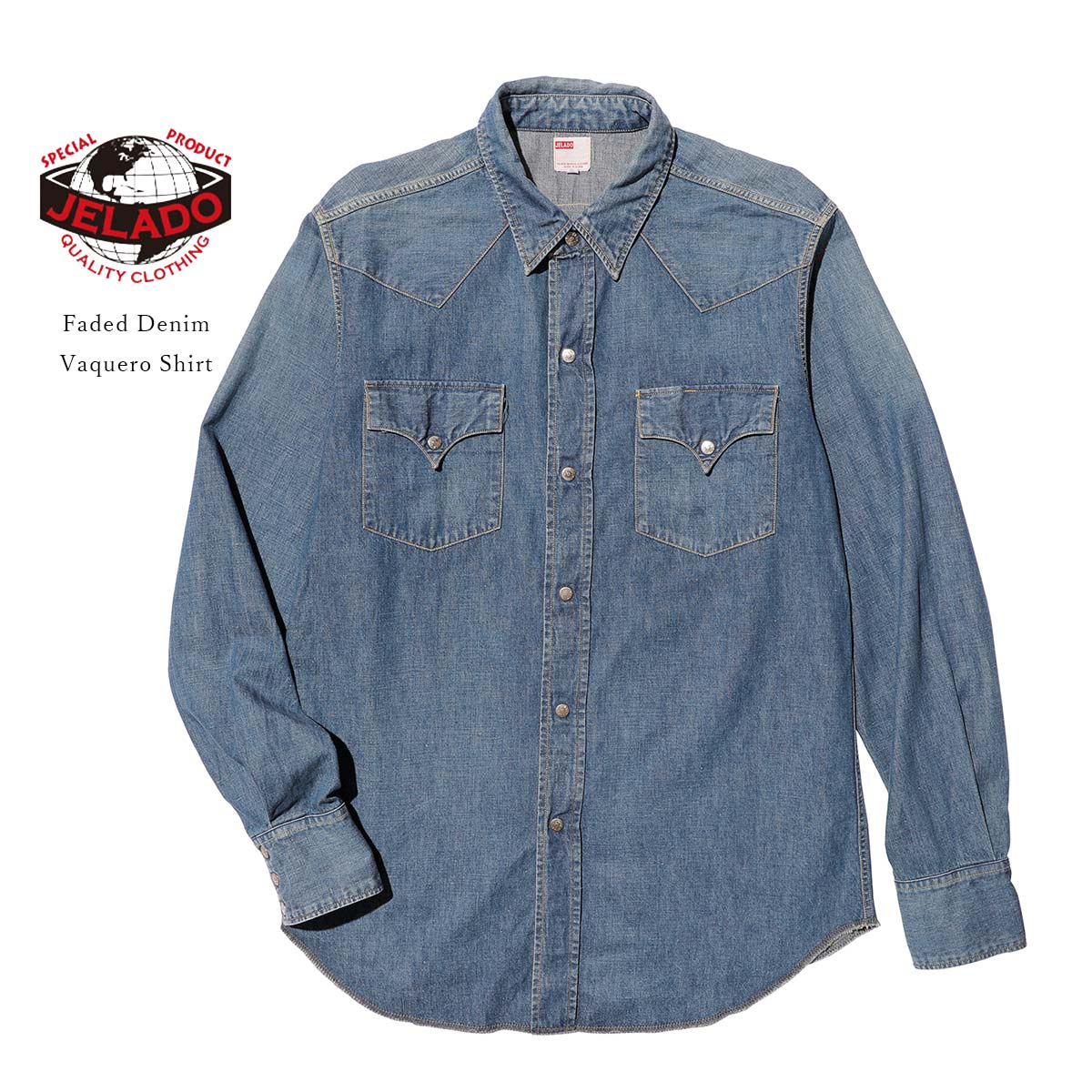 JELADO Faded Denim Vaquero Shirt