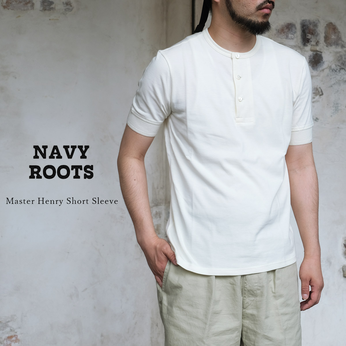 NAVY ROOTS Master Henry Short Sleeve