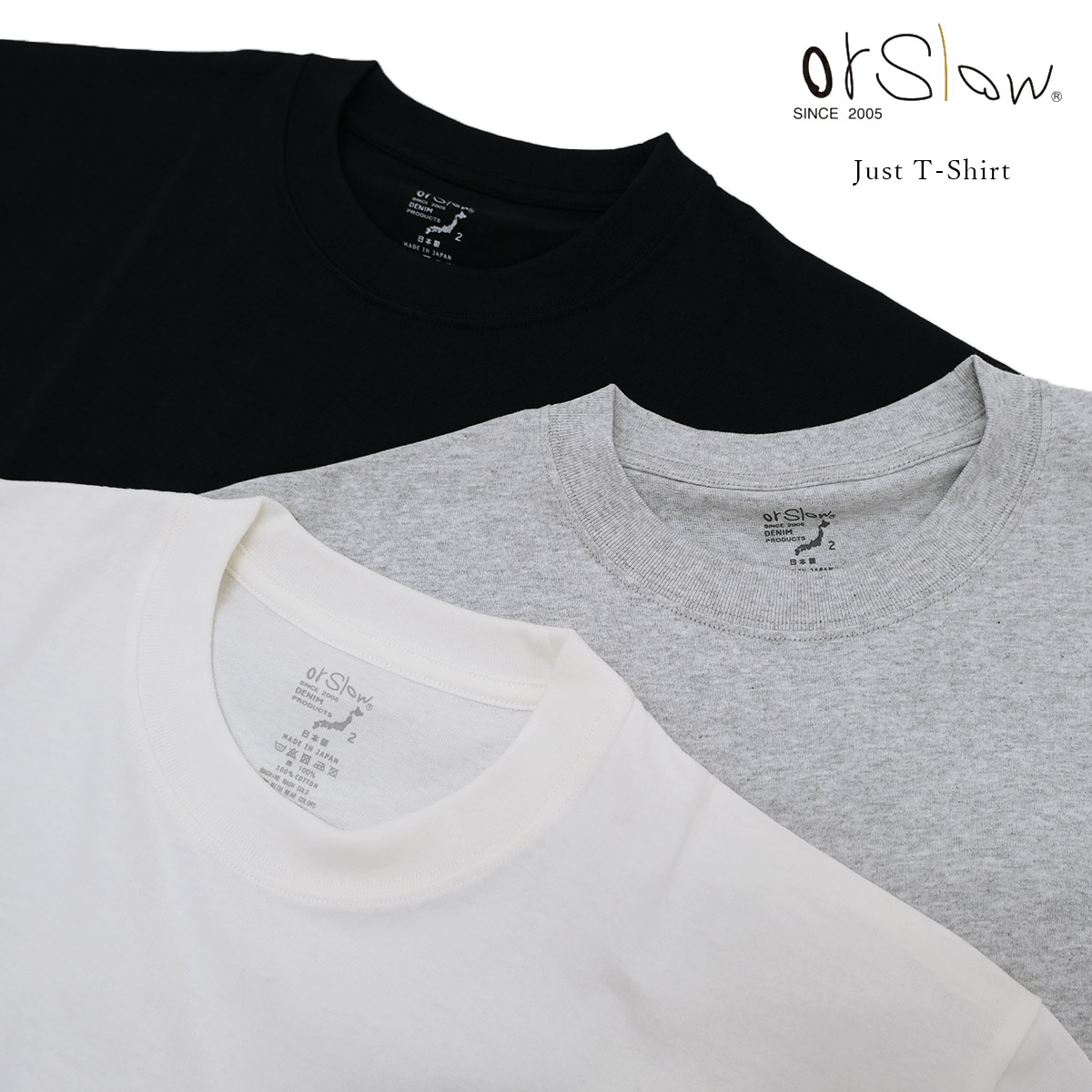 orSlow Just T-shirt