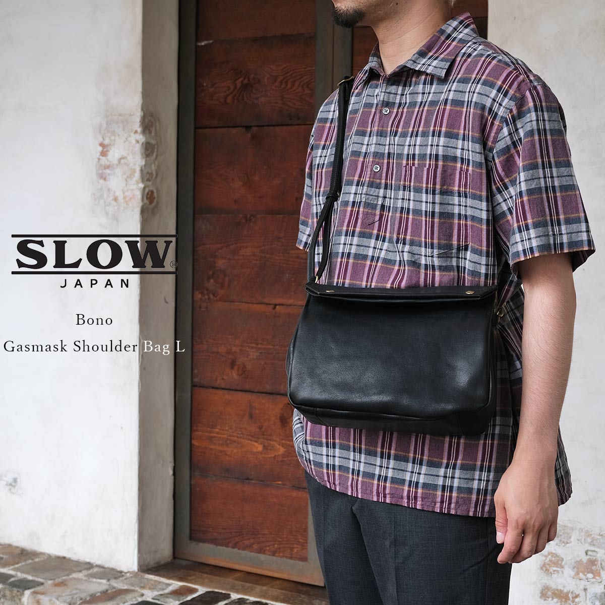 SLOW Bono Gasmask Shoulder Bag L