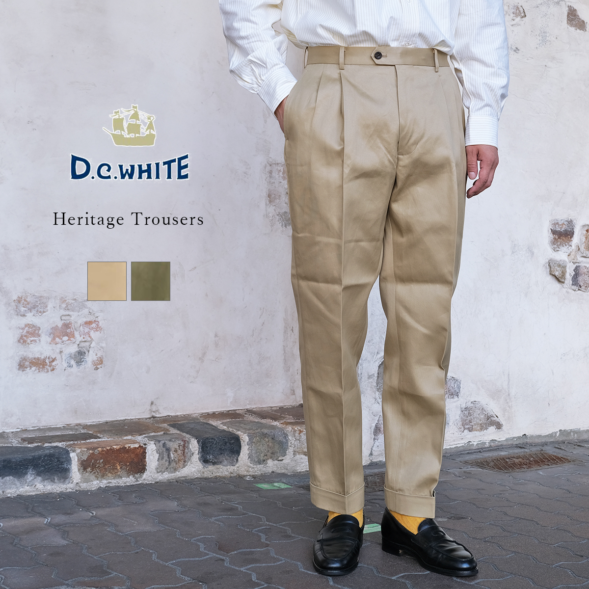 D.C.WHITE Heritage Trousers