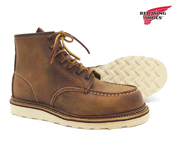 レッドウィング REDWING 1907 クラシック モック 6インチ カッパー 