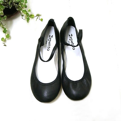 レペット フィエット レディース フラットシューズ アンティークメタル 36 36H 37 37H 38 ブラック repetto FILLETTE V617VM