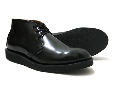 REDWING レッドウィング ポストマンチャッカーブーツ ブラック シャパラル メンズ シューズ 9196