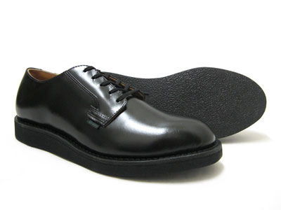 レッドウィング REDWING 101 ポストマンオックスフォード ブラックシャ