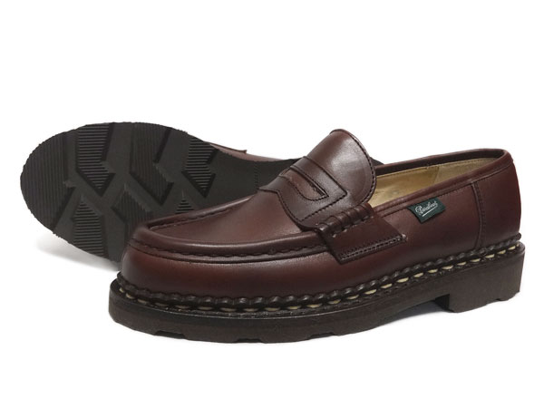 半額ストア パラブーツ レディース ローファー オルセー マロン Paraboot 靴