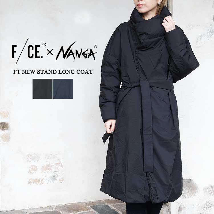 エフシーイー F／CE． ナンガ NANGA ロングコート FT NEW STAND LONG COAT エフティー ニュー スタンド ロング コート レディース FNA09252W0002 ダウン スタンドカラー 透湿防水性 防寒 ブラック ネイビー S M 日本製