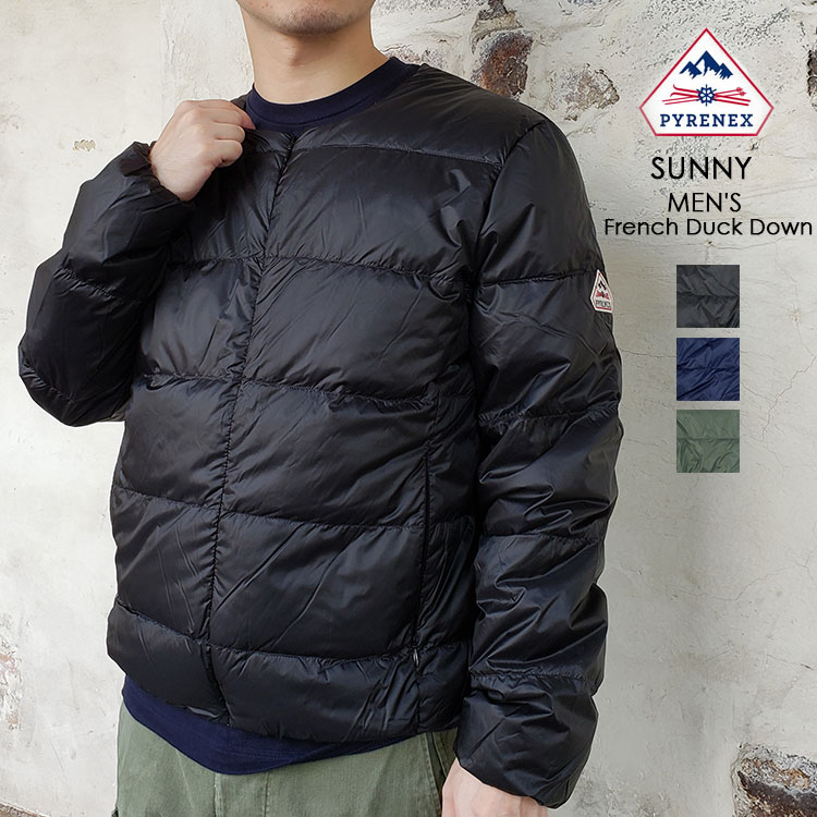 ピレネックス Pyrenex ダウン ジャケット サニー メンズ ブラック ネイビー カーキ S M L Xl Sunny Hmn017 Sk セレクトショップ Flisco
